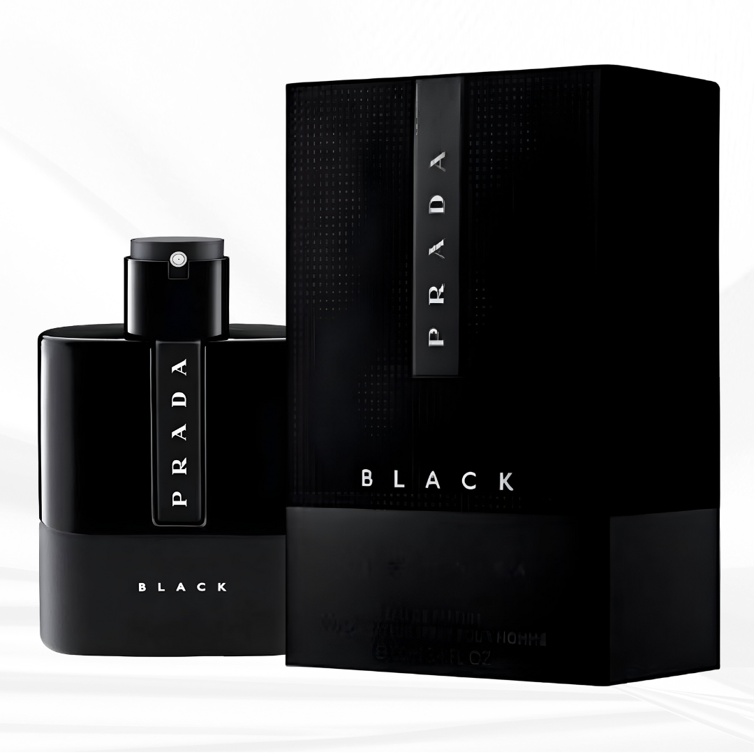 Prada Luna Rossa Black Eau de Parfum for Men|| Sophisticated Men’s Fragrance with Amber & Musk
