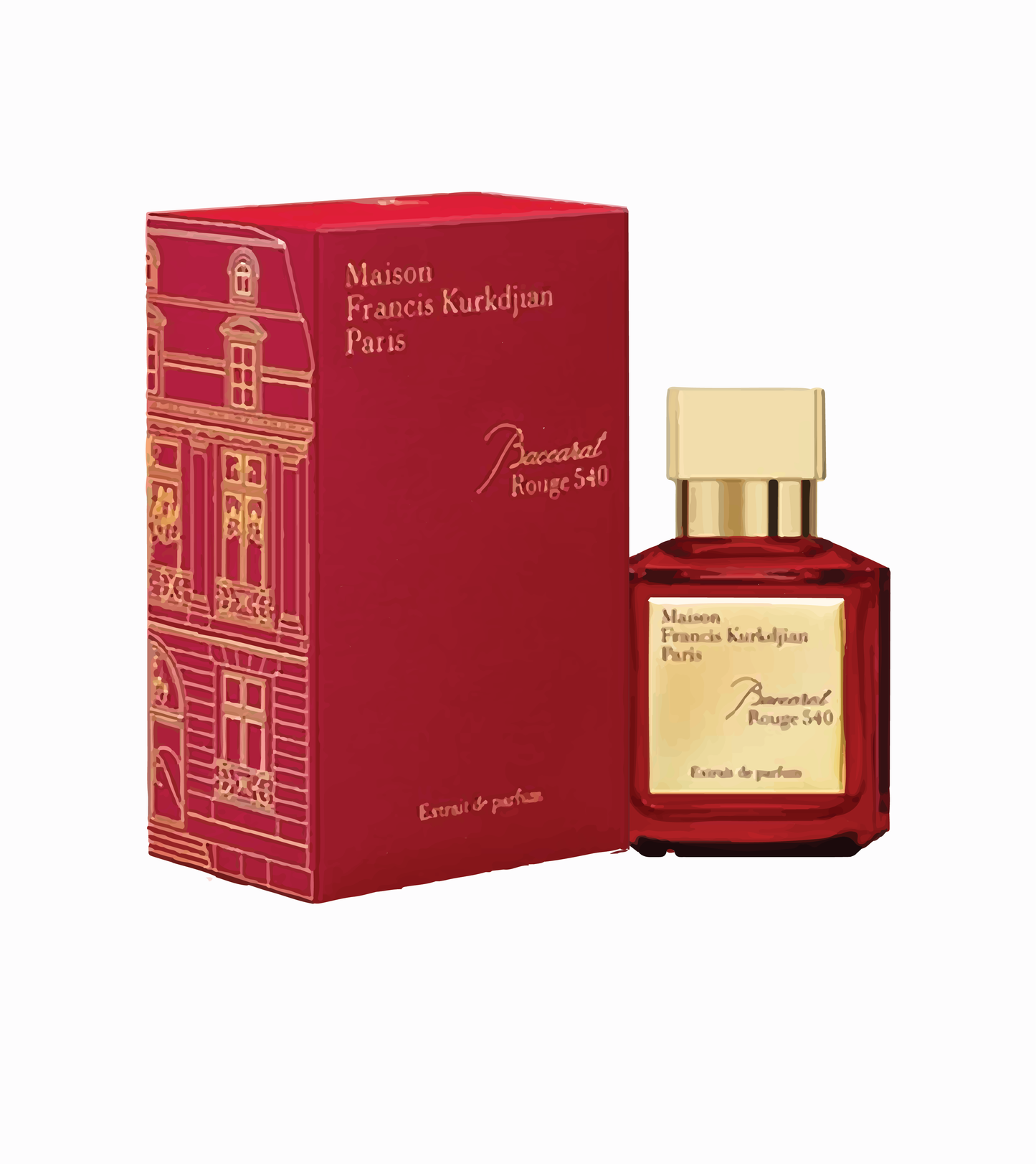 Maison Francis Kurkjdian Baccarat Rouge 2.40z 540 Extrait de Parfum