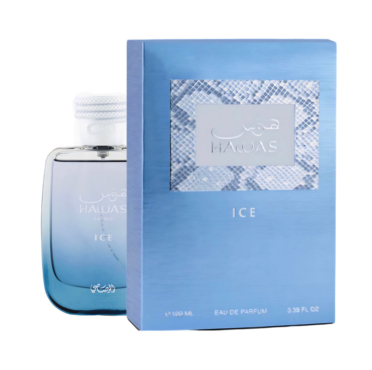 Rasasi Hawas Ice for Him 100ml (3.4oz) Eau de Parfum- For men