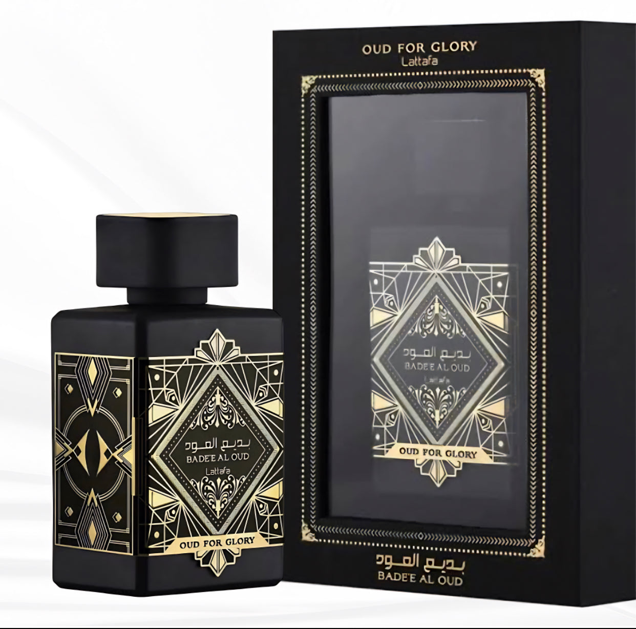 Badee Al Oud - Oud for Glory by Lattafa | Luxury Amber Woody Unisex Perfume - 100ml/3.4oz
