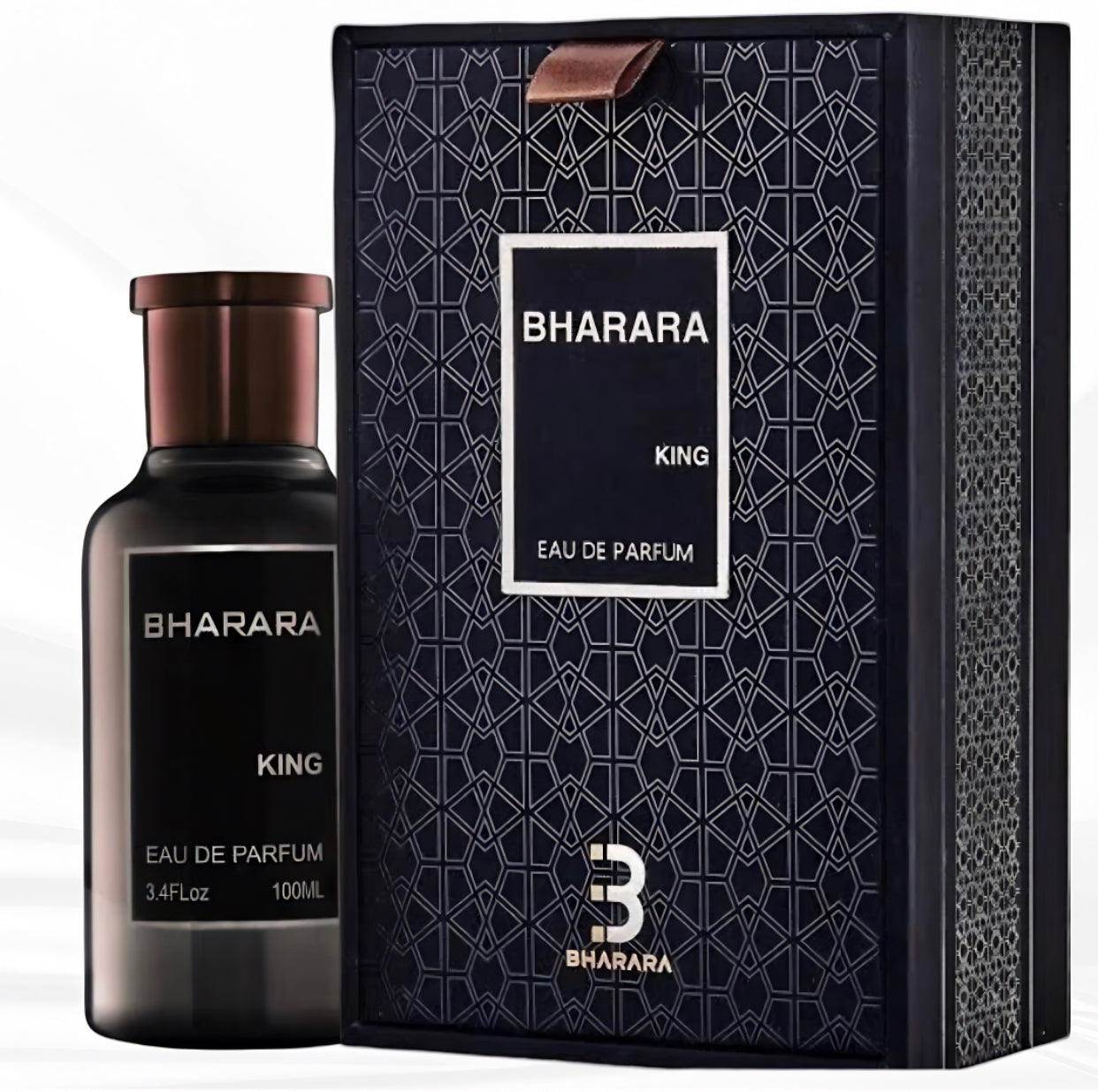 Bharara King Eau De Parfum for Men-3.4oz (100ml)
