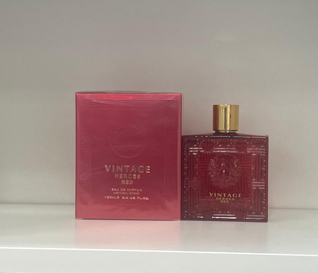 VINTAGE HEROES RED for men (3.4oz) EAU DE TOILETTE