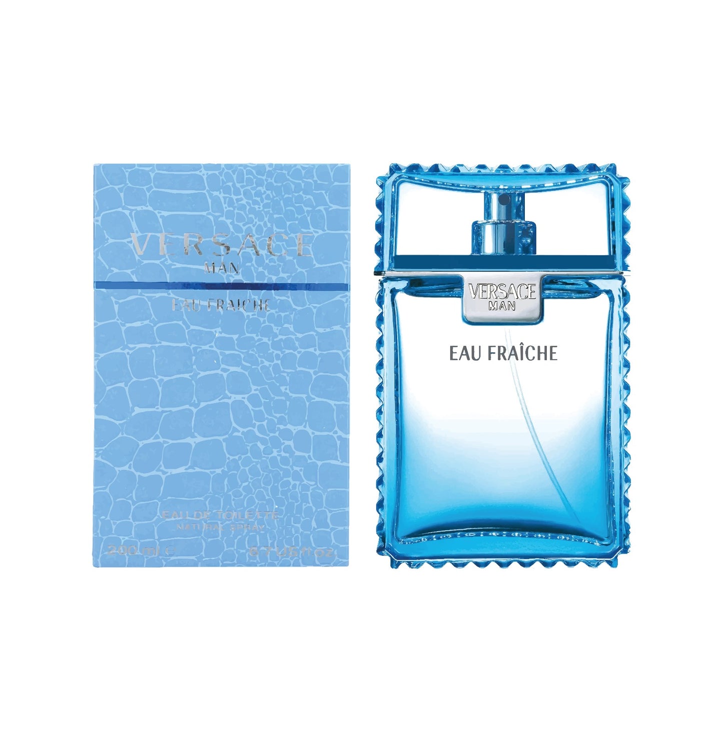 VERSACE - EAU FRAICHE for men (3.4oz) EAU DE TOILETTE
