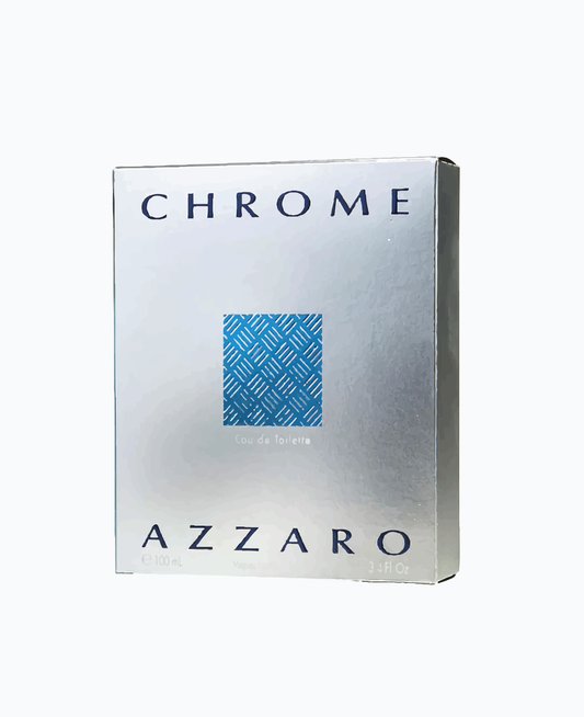 AZZARO - CHROME for men (3.3oz) EAU DE TOILETTE